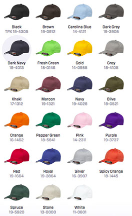 Color Swatches as of 06/16 for Gildan 2000